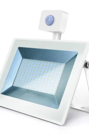 Szybka wysyłka LED buitenlamp wit | 100W=1000W LED schijnwerper | IR sensor | koelwit 4000K | waterdicht IP65