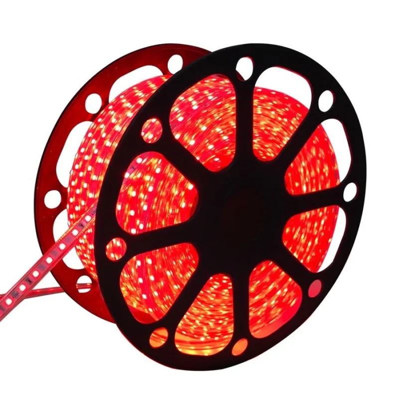Wybór klientów Lichtslang rood | 230V AC - 7W - 60 LED's/m | sproeidicht IP65 | 50 meter