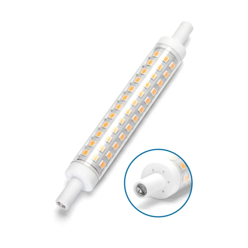R7s staaflamp | 118mmx15mm | LED 9W=60W halogeen - 800 Lumen | warmwit 3000K Dostępne od ręki
