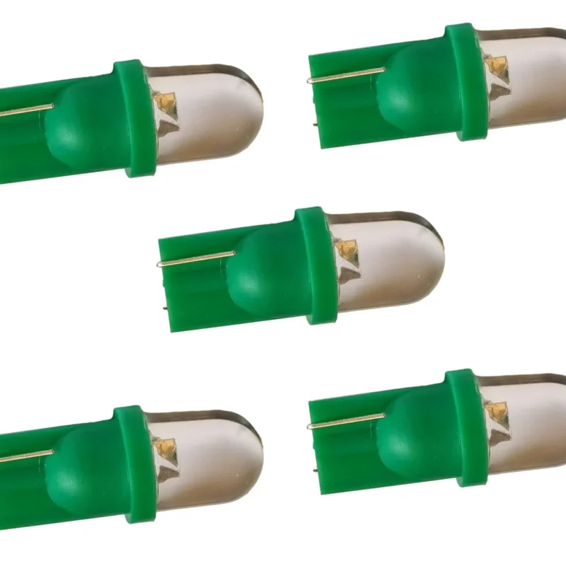 Oferta czasowa T10 autolamp 5 stuks | dashbordverlichting | groen | LED 12V DC