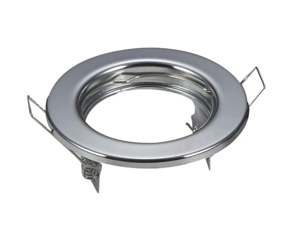 Inbouwframe Ø 80 mm | inbouwspot chroom | boorgat Ø 65 mm Nowość