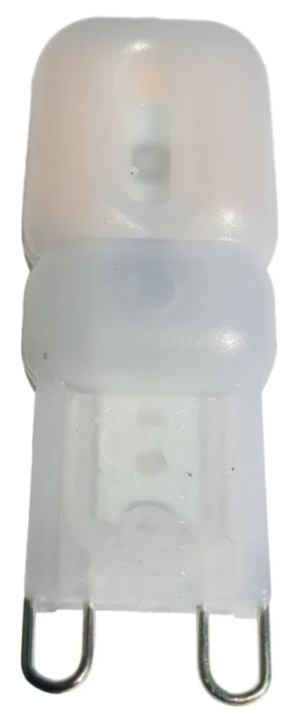 Niska cena G9 steeklampje milky | LED 2,5W=25W halogeen | daglichtwit 6500K | 230 Volt