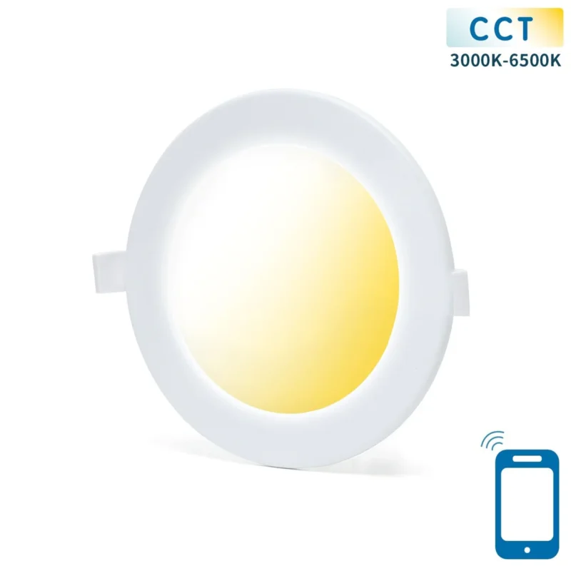 Rabat Downlight - inbouwspot Ø 17cm WiFi CCT 3000K-6500K | warmwit - daglichtwit - LED 12W=85W halogeen
