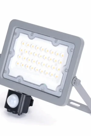 Wyjątkowa oferta Buitenlamp grijs 4000K | LED 30W=270W halogeen schijnwerper | IR sensor | waterdicht IP65