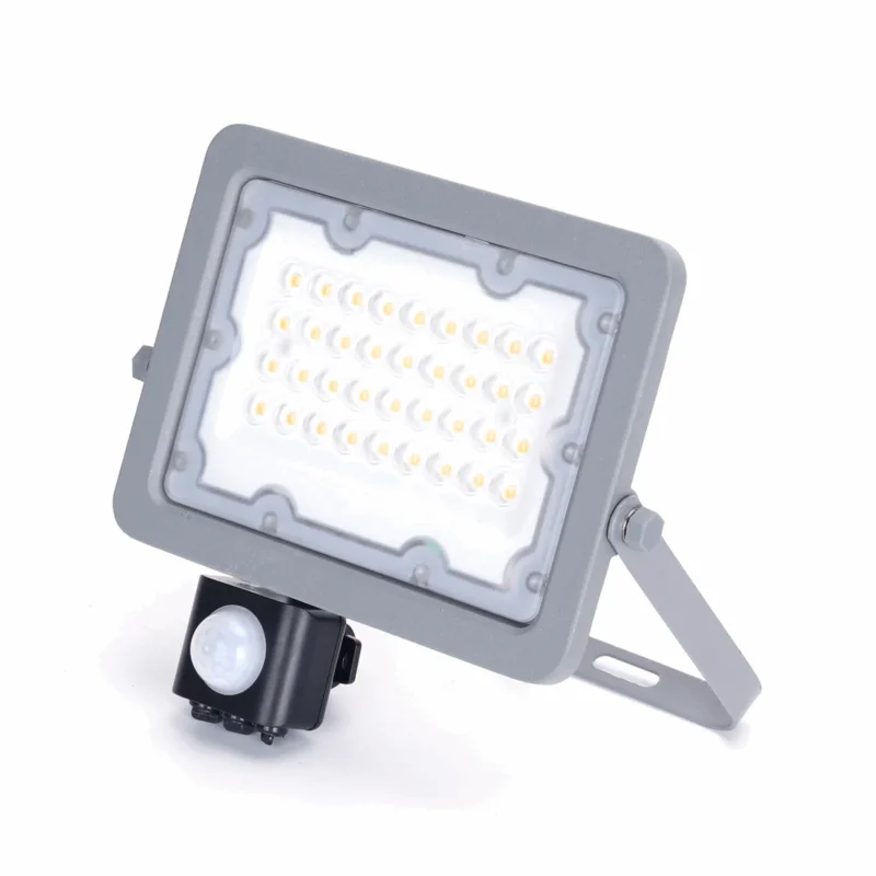 Wyjątkowa oferta Buitenlamp grijs 4000K | LED 30W=270W halogeen schijnwerper | IR sensor | waterdicht IP65