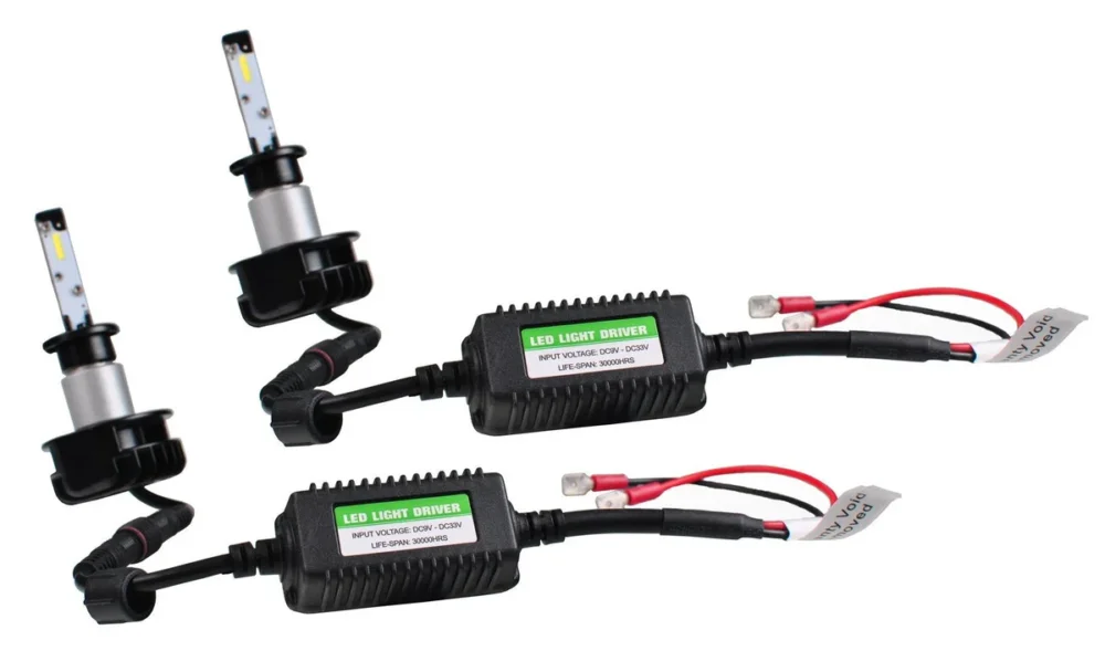 Bezpieczne zakupy H1 koplamp set - daglichtwit 6500K - 38 Watt & 5200 Lm/stuk | 12V & 24V DC - passieve koeling