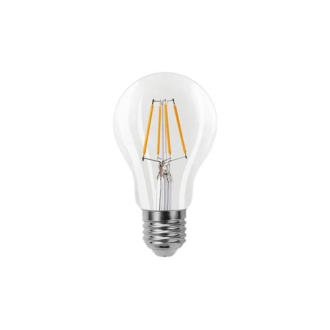 Gloeilamp E27 3-staps-dimbaar | A60 LED 6W=60W halogeen verlichting | helder glas - warmwit filament 2700K Rabat