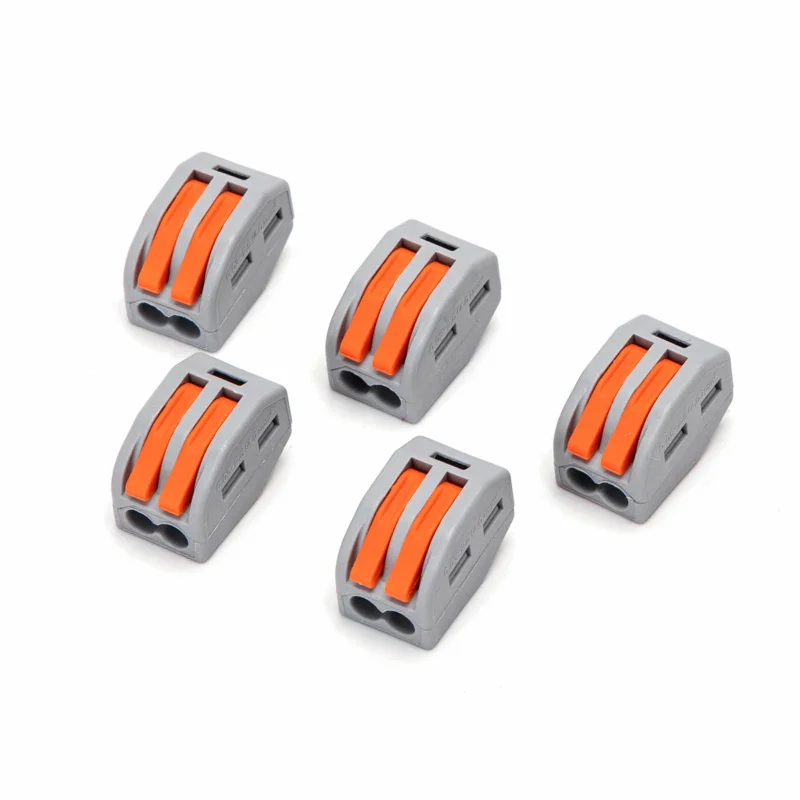 Okazja PCT lasklem set 5 stuks - 2-voudige verbindingsklem 0.08-4mm²| IP20 hersluitbaar