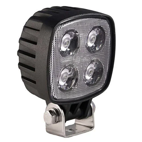 Super okazja LED werklamp | 12 watt | 1000 lumen | 10-80v | Floodbeam zwart | 8112B80V