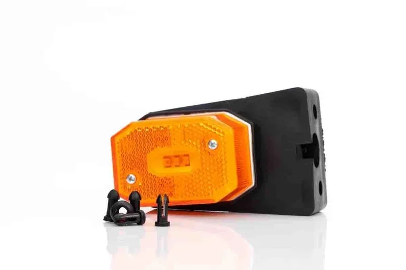 LED markeringslicht amber | 12-24v | 50cm. kabel | MV-2760A Darmowa dostawa