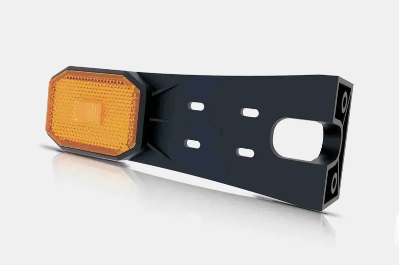 Cena promocyjna LED markeringslicht amber | 12-24v | schuif connector | MV-5790A