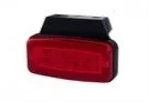 Dostępne od ręki LED markeringslicht rood met beugel | 12-24v | 50cm. kabel | MV-4950R