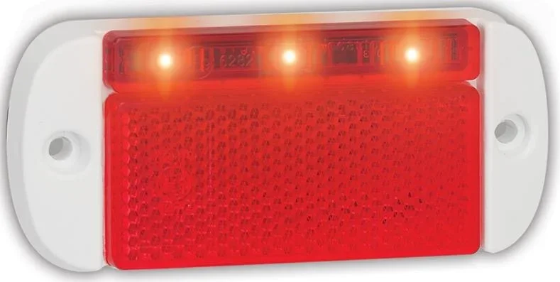 LED markeringslicht rood | 12-24v | 50cm. kabel | 44WRME Sprawdź teraz