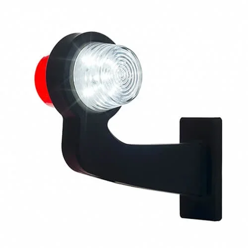 LED Pendellamp Rechts Haakse Steel Helder 12/24V | MB-1012RW Tylko do końca tygodnia