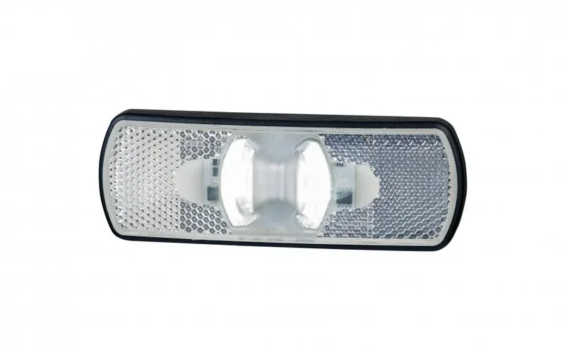 LED markeringslicht neon wit | 12-24v | 50cm. kabel | MV-3300W Taniej