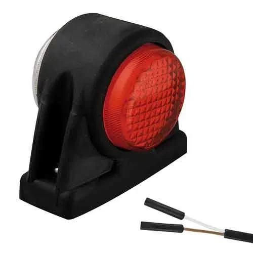 Hit sprzedaży LED breedtelamp met korte steel | 12-24v | 20cm. kabel | 2-PIN connector | 1005RWM2P