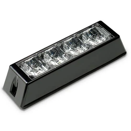LED Flitser 4 LED's | rood | 10-30v | LED4DVR Dodaj do koszyka