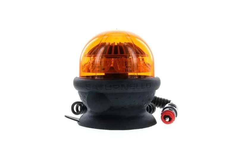 Ekspresowa dostawa LED R65 zwaailamp amber 12/24v magneetmontage, roterend | D14738
