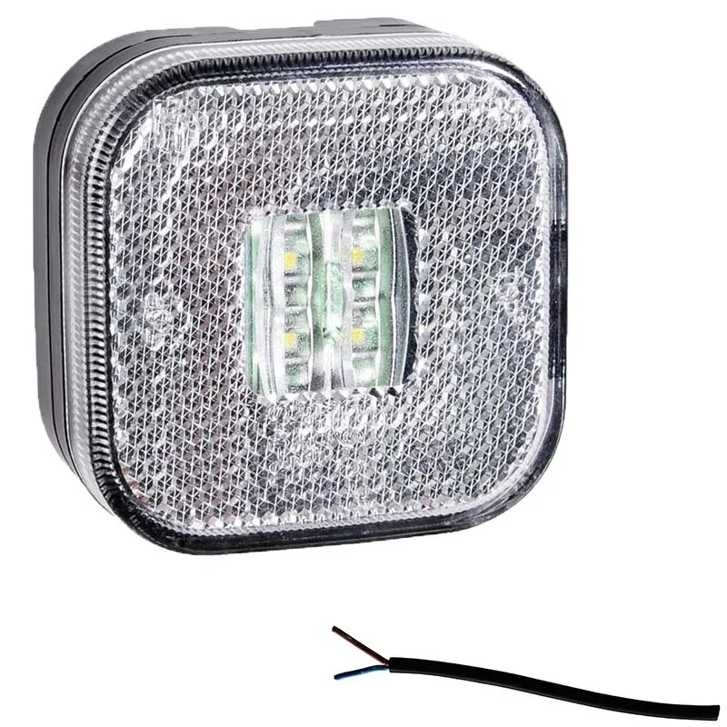 Hit sprzedaży LED markeringslicht wit | 12-24v | 50cm. kabel | M10MV-900W