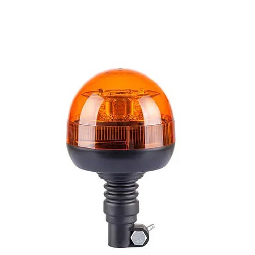 Darmowy zwrot LED zwaailamp amber | R65 | met Flexi DIN montagevoet | 12-24v | S07ZL001.1