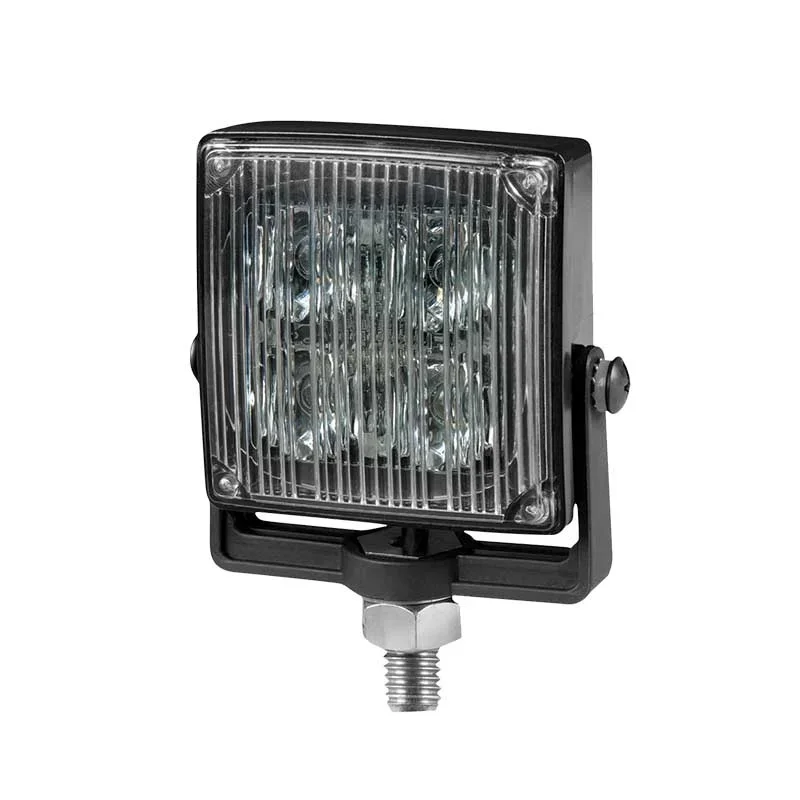 Ostatnie sztuki LED flitser 4-LED | op montagevoet | R65 | amber | 12-24v | ED0001R