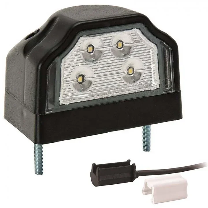 Ograniczona ilość LED kentekenverlichting | 12-36v | met connector 1.5mm.2 | M10KV-120