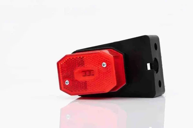 LED markeringslicht rood | 12-24v | 50cm. kabel | MV-2760R Darmowy zwrot