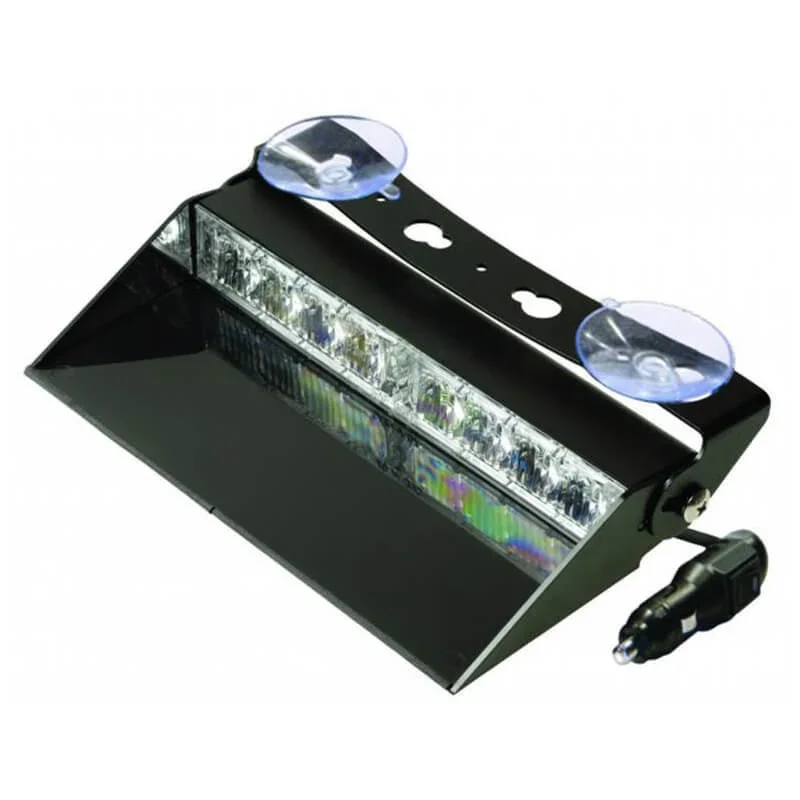 Rabat LED dashboard flitser 8 LED's | blauw | 10-30v | LED8DDVB