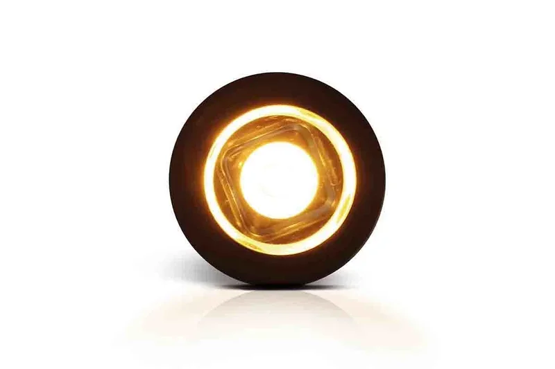LED compact inbouw markeringslicht amber | 12-24v | MV-2600A Dostępne od ręki