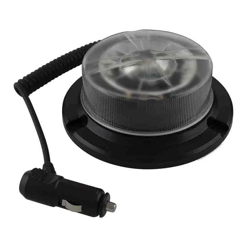 LED R65 low base zwaailamp amber/transp. magn-montage 12/24v | LPBR65C-MM Ostatnie sztuki