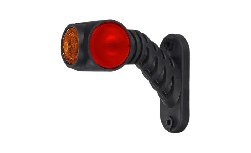 Links | LED breedtelamp rood/wit/amber | 12-24v | 50cm. kabel | MB-4761RWA Hit sprzedaży