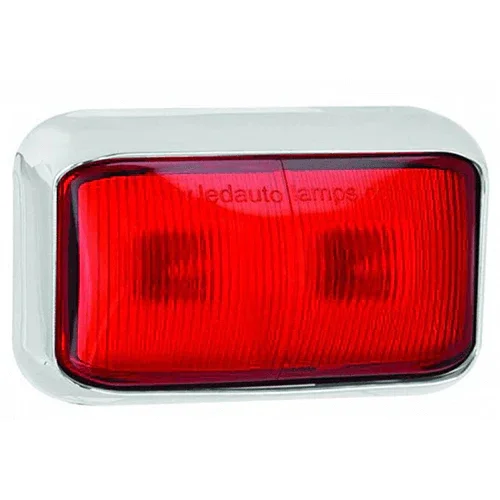 Sprawdź teraz LED markeringslicht rood | 12-24v | 40cm. kabel | 58CRME