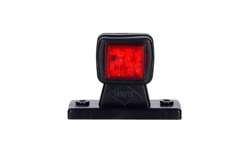 Nowość LED Breedtelamp rechts rood/wit 12/24v 50cm kabel | MB-4632RW