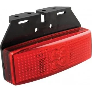 Kup online LED markeringslicht rood | 12-24v | 20cm. kabel | 1491RM
