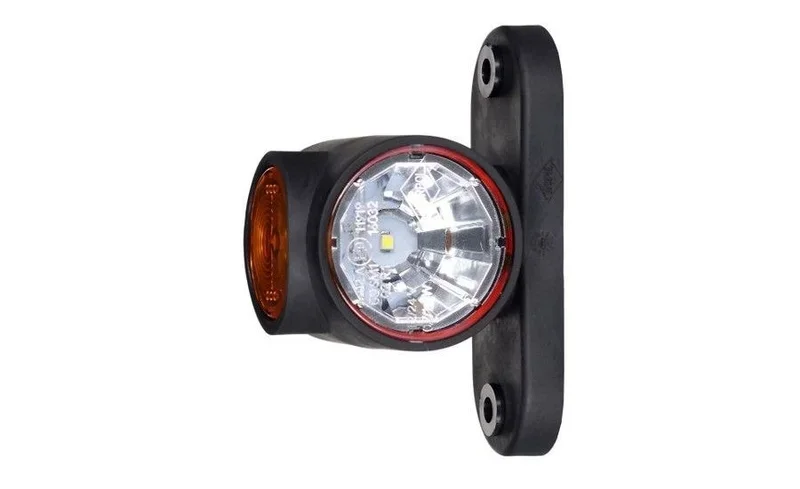 Szybka dostawa LED breedtelamp rood/wit/amber | 12-24v | 50cm. kabel | MB-4800RWA