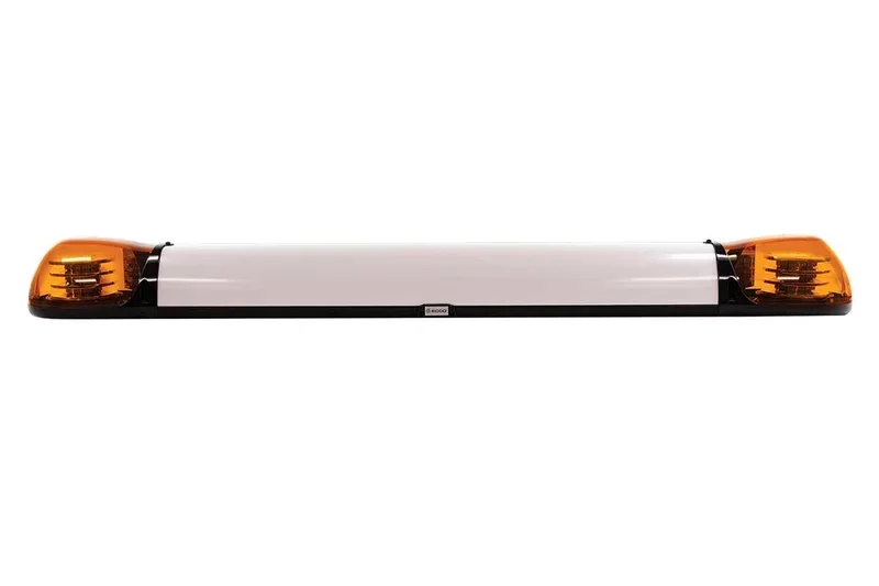 Rabat 6-Series R65 LED flitsbalk amber, verl. Midden, 2 mod. 1500m | A6682.200.LDV