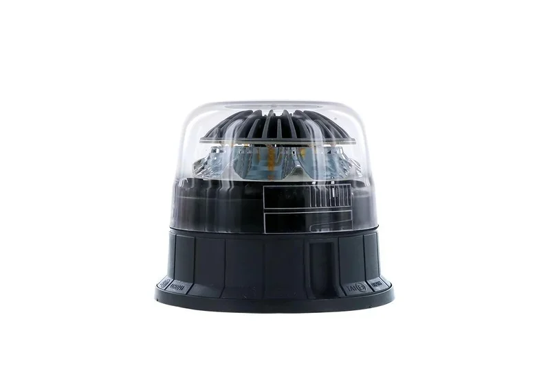 LED R65 zwaailamp amber/transp. 12/24v 3-boutsmontage, enkel | D14752 Zamów teraz