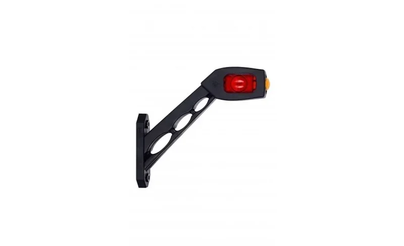 Wyprzedaż Rechts | LED breedtelamp rood | wit | amber | 12-24v | 35cm. kabel | MB-3692RWA