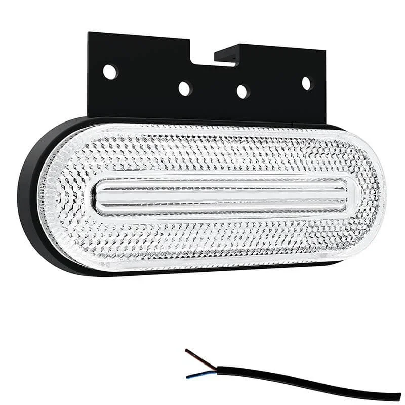 LED markeringslicht wit | 12-24v | 50cm. kabel | M10MV-750W Promocja