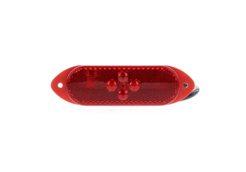 Okazja LED markeringslicht rood ADR | 24v | 150cm. kabel + 1,5mm². connector | 104180