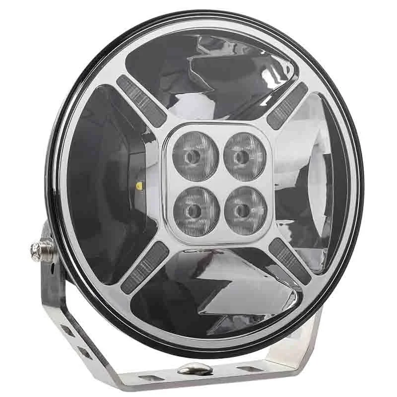 Bezpieczne zakupy LED Verstraler Chrome met Dagrijverlichting 12.000 Lumen | WD-80120C.1