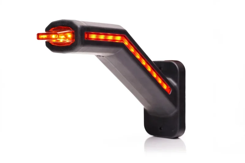 LED Breedtelamp Links met Knipperlicht Clear 12/24V | MB-8000 Oferta czasowa