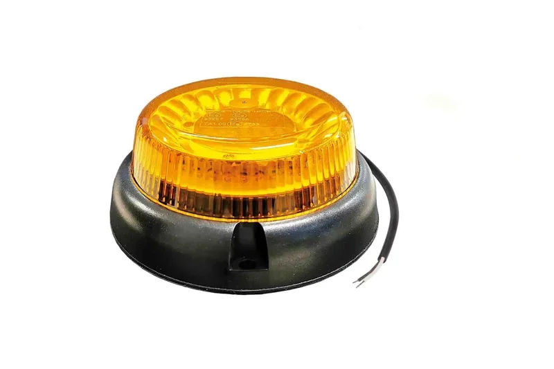 Promocja R65 LED zwaailamp, double flash, 3-bouts, 12/24V 1,5m kabel | S10ZL402