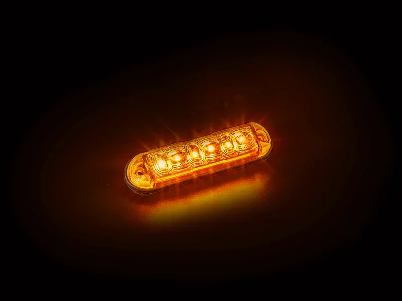 Łatwy zwrot LED R65 Flitser 6-LED 12-24v 15cm kabel (1-patroon)