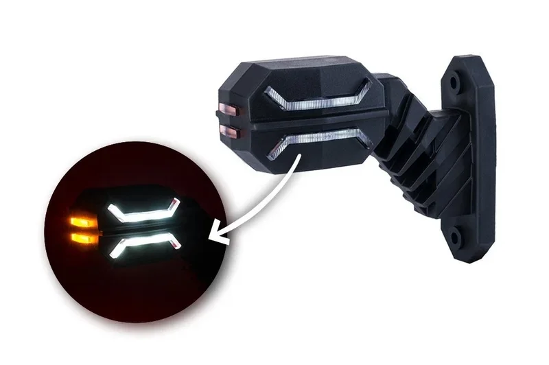 LED Breedtelamp compact rechts 12-24v | MB-6052RWA Sprawdź teraz