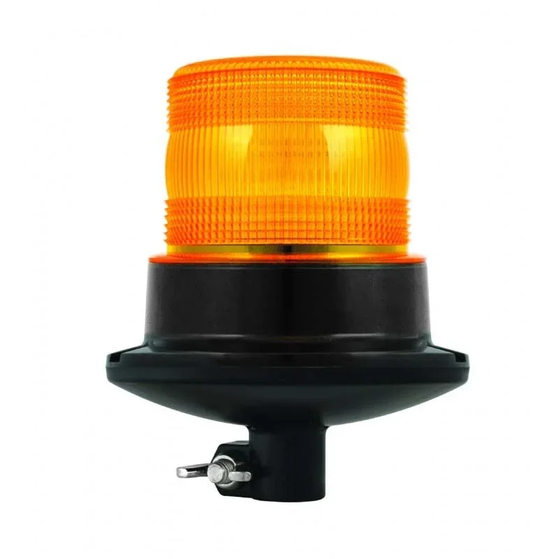 LED flits zwaailamp | 10-30v | met PC DIN-montagevoet | R10 | EQPR10ABM-DM Wysoka jakość