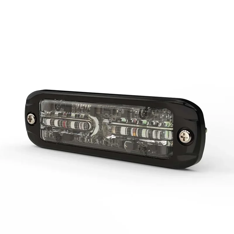 Nowość LED R65 Flitser amber/blauw (dual) 6-LED 12/24v IP69K