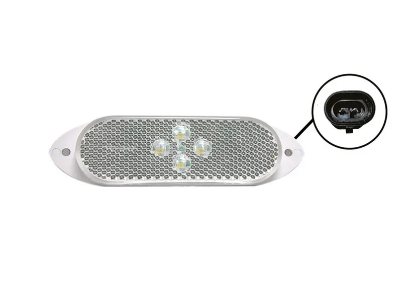 Tani LED markeringslicht wit ADR | 24v | SuperSeal connector | 104690