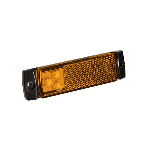 LED markeringslicht amber | 12-24v | 50cm. kabel | 129AM Ostatnie sztuki