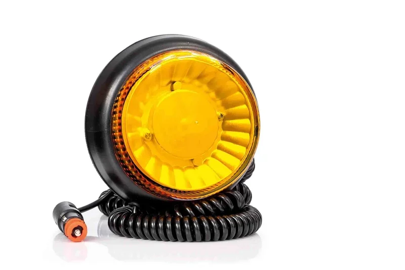 Kup online R65 LED zwaailamp, roterend, Magneet, 12/24V 3,0m kabel | S10ZL415